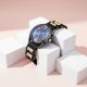 Men’s Black & Gold Sub Dial Sports Watch